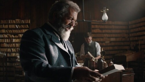 《教授与疯子》双男主预告 吉布森、西恩·潘飙戏引期待