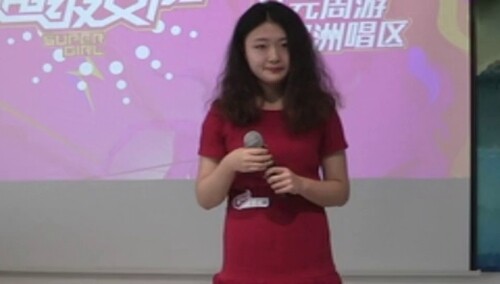实力妹子魔性演唱 韩英文切换自如