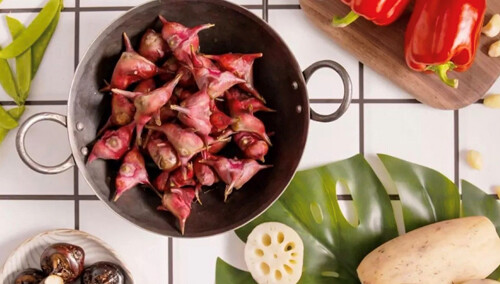【美食台】菱角3吃 菱角颜如玉，老少皆通吃！