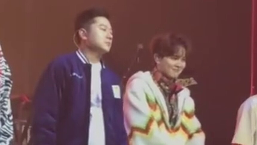 尤长靖真香定律，说好不碰rap，转身在那吾克热演唱会rap起来了，小尤老师脸疼吗