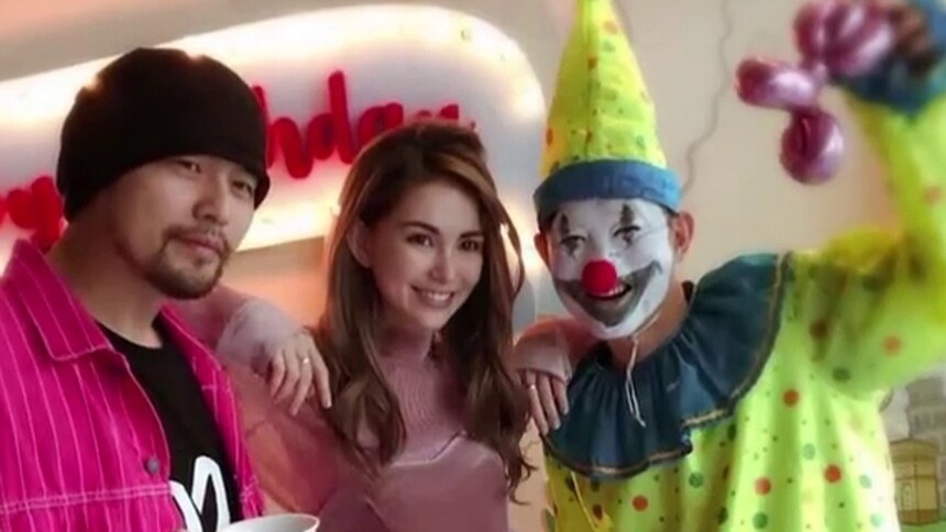 【娱闻壹姐】周杰伦昆凌为儿庆生，小小周帅气入镜，眼睫毛超长