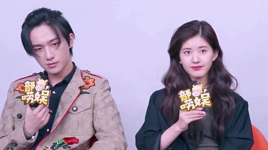 李宏毅&赵露思：部捞娱采访，露露为什么那么可爱？