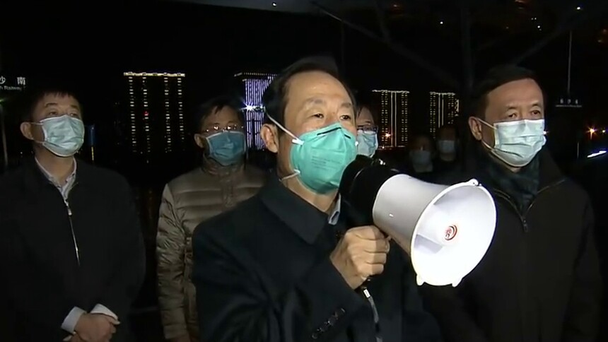 湖南第二批援助湖北医疗队出发 许达哲等省领导为医疗队送行
