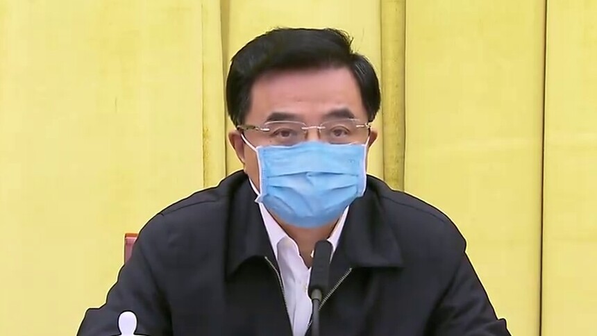 坚定信心：王少峰在全省组织部长视频会议上强调 让党旗在防控疫情斗争第一线高高飘扬