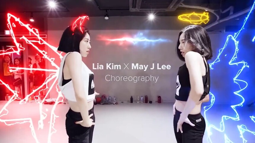 【1M斗舞发电】Lia Kim&May J Lee的百万特效！
