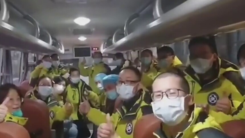 我的战疫日记 “纸尿裤护师”赵晓勇：顺利抵达武汉 “无缝衔接”顶上夜班