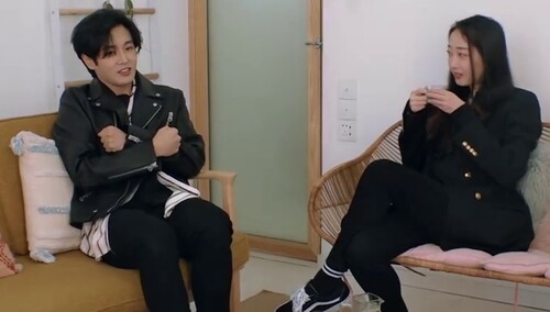 蒋梦婕李汶翰见面互怼 李汶翰：你被人打过吗