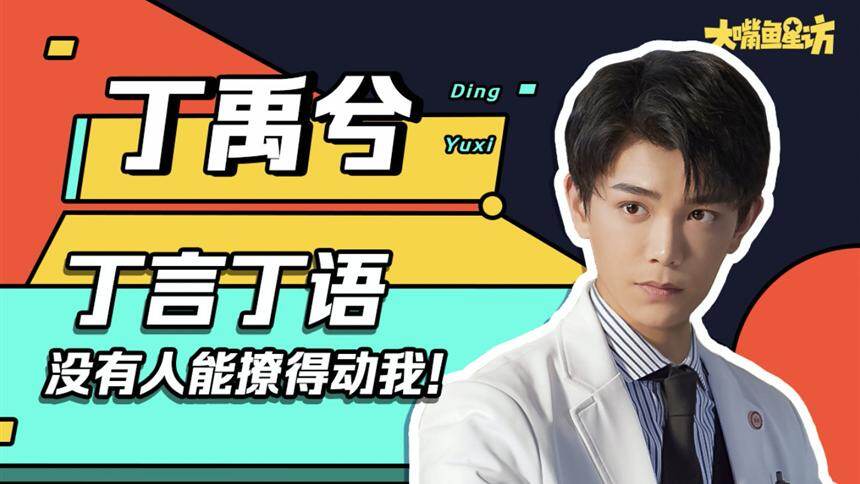【大嘴鱼星访】丁禹兮“丁言丁语”：没有人能撩得动我！