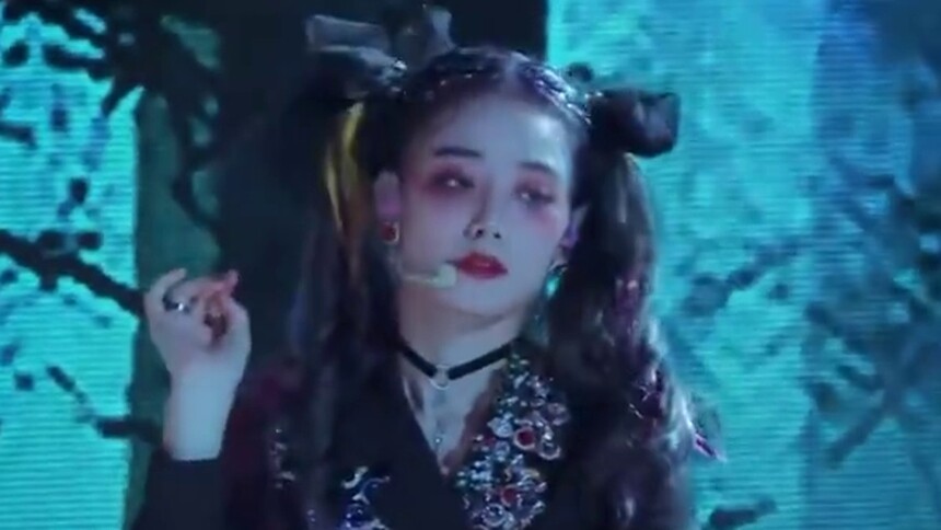徐艺洋《怪女孩》直拍！哥特风！太绝了！