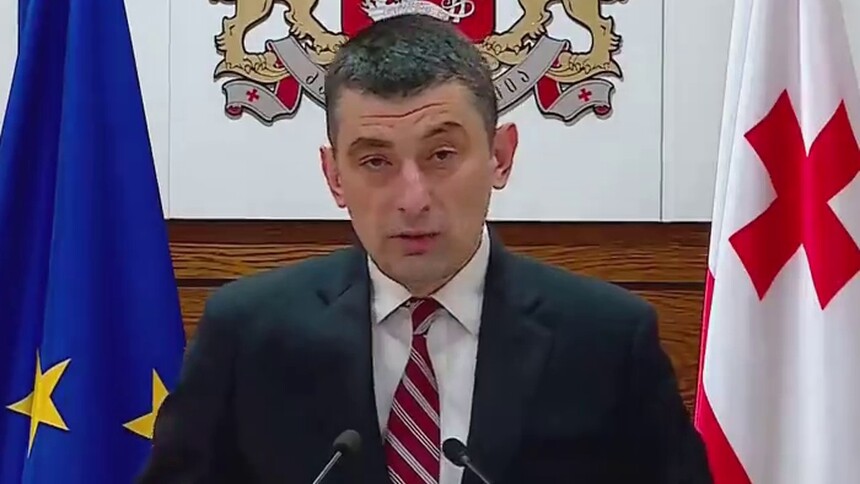 格鲁吉亚总理加哈里亚宣布辞职