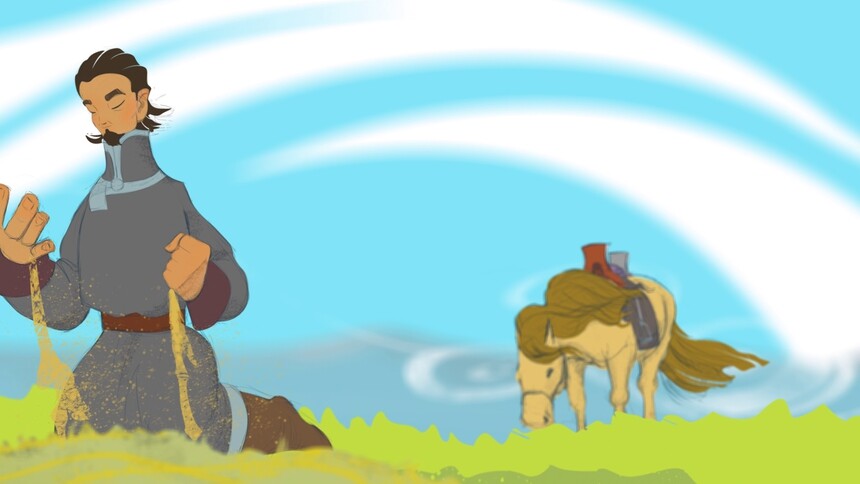 腾格尔《下马拜草原》MV