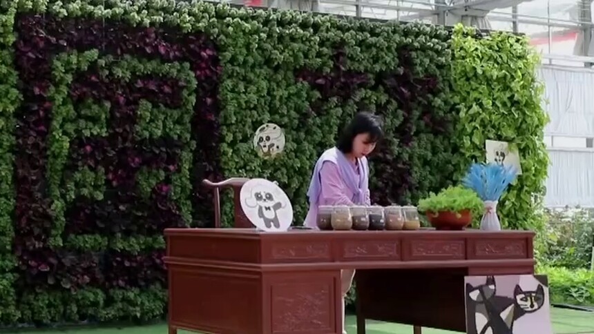 高手在民间！五谷为墨绘丹青