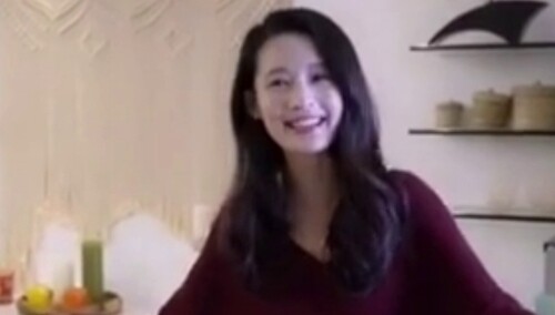 超活泼的李沁小可爱！superidol的笑容~