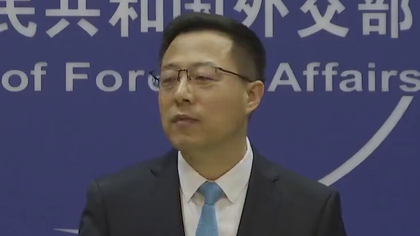 赵立坚对彭博社全球抗疫排名表示“呵呵”