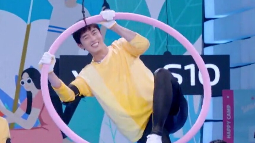 全程高能！梁靖康大型身体搞笑现场