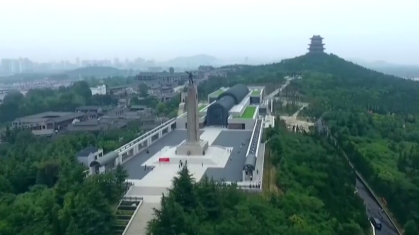 千城胜景丨枣庄薛城：一山城中秀 丰碑人心留
