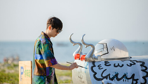 向往的生活6 慢直播第3期：何炅刘昊然手绘超惊艳 张子枫文淇手作风铃