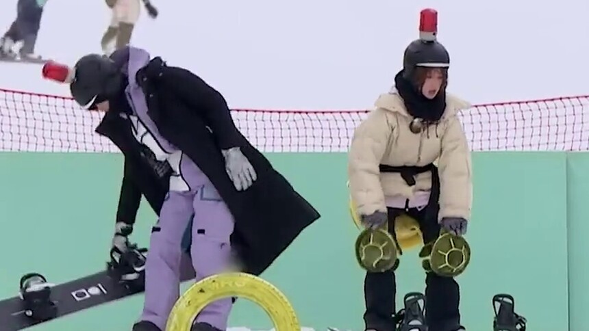 虞书欣林一好像在演偶像，被虞书欣放狠话可爱到了