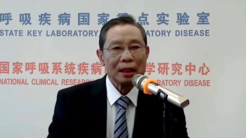 钟南山：奥密克戎致病性大大减弱 感染后一年内再感染比例非常小