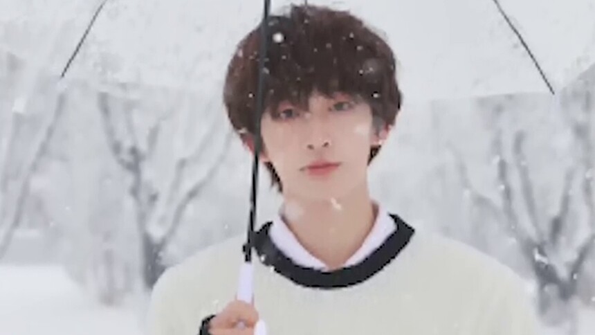 唯美浪漫！刘宇樱花飘雪视频曝光