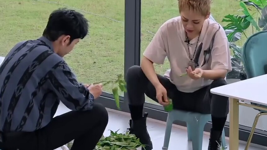 宁静黄晓明摘菜唠嗑 宁静回忆黄晓明“发火”往事