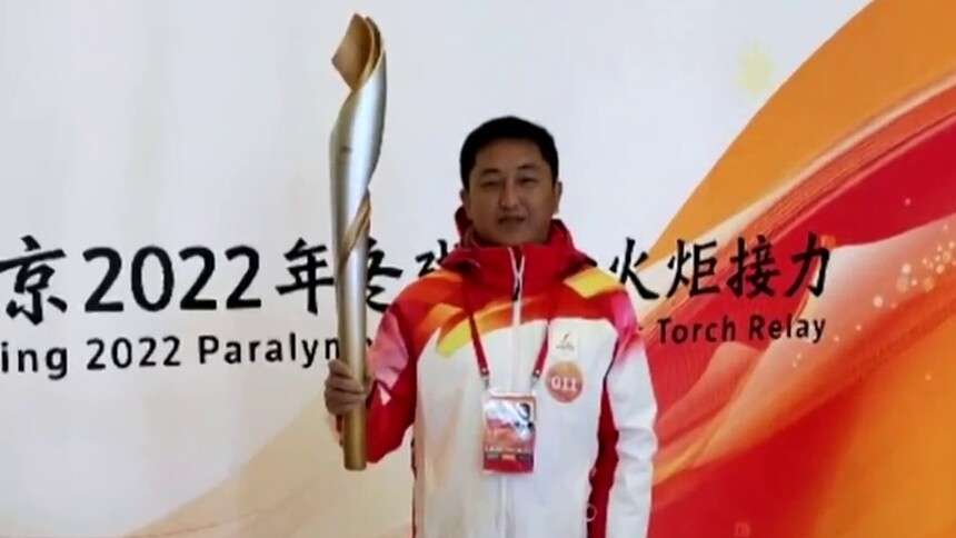 北京冬残奥会火炬手杨超：展现湘籍残疾健儿时代风采