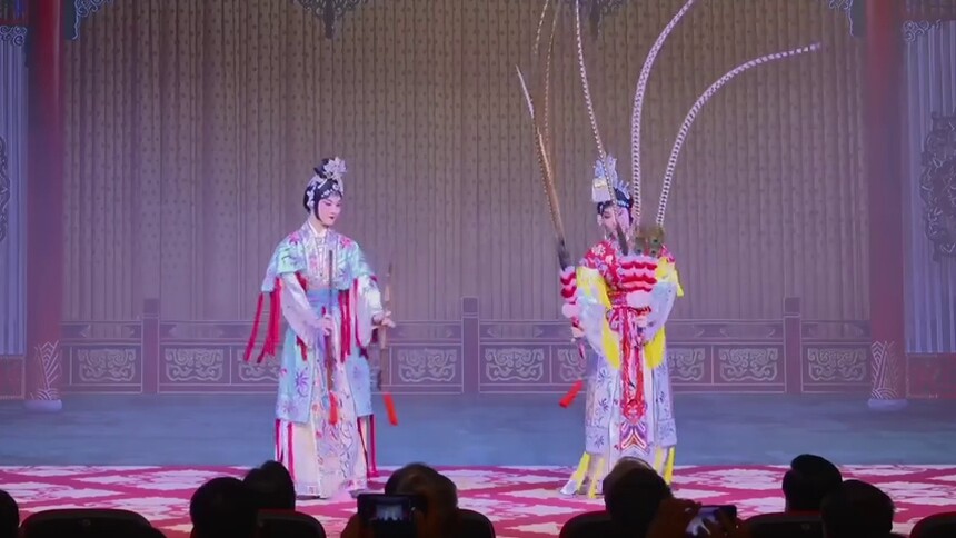 梅兰芳《西施》翎舞“五一”期间网络首播
