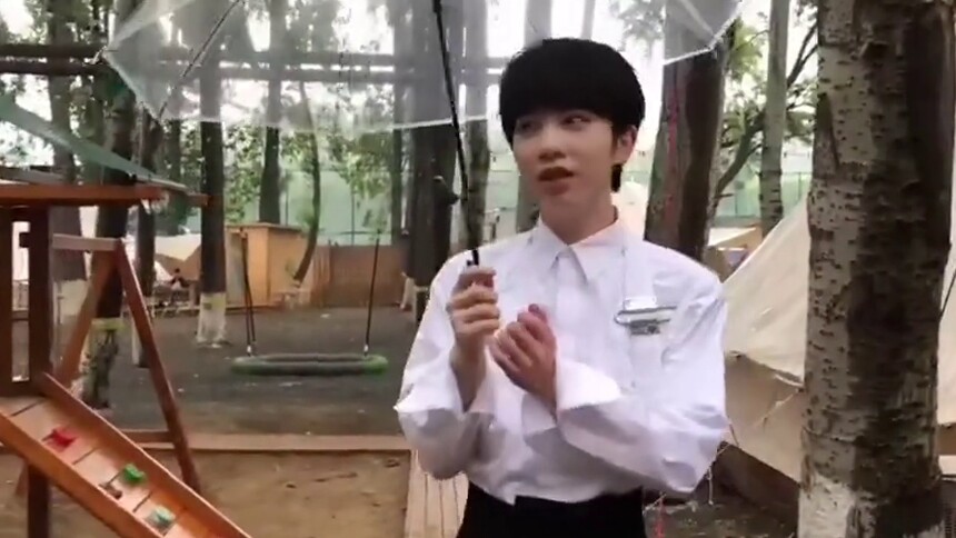 李俊濠《闪亮的日子》幕后vlog，等待的时候好逗啊，笑不活了！