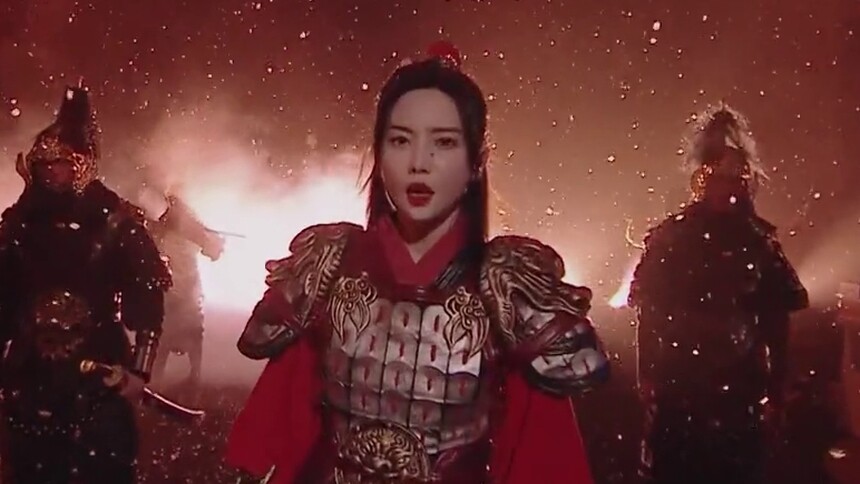 花木兰作业秀完整版：于文文潇洒演绎花木兰，林墨左溢甲胄秀展雄姿！