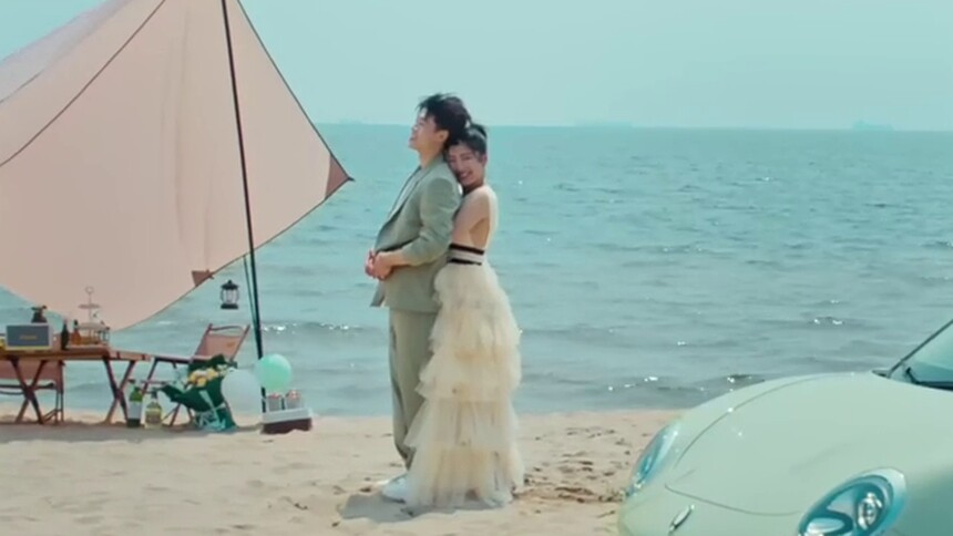 王心迪徐梦桃芭莎七夕大片，奥运冠军情侣的露营也太浪漫了吧！