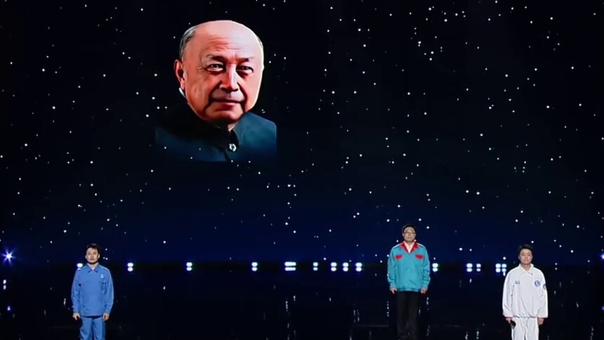 张舸郑兴周冠宇《长河扬帆》 与钱学森院士跨时空对话