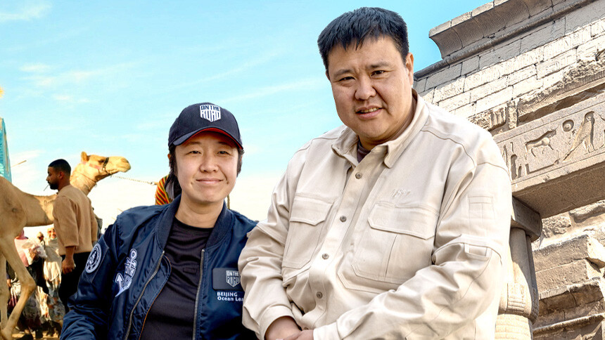 地球之极·侣行第八季第6期：侣行夫妇深入努比亚村落领略民俗风情 张昕宇沉浸式体验莎草纸制作工艺