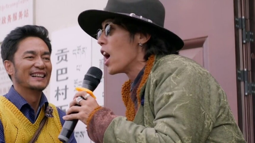 索朗热热闹闹收到第一轮羊