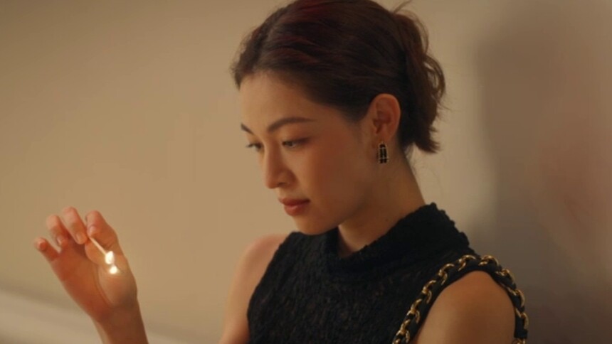 陈嘉慧韩俊豪一起用火柴许愿