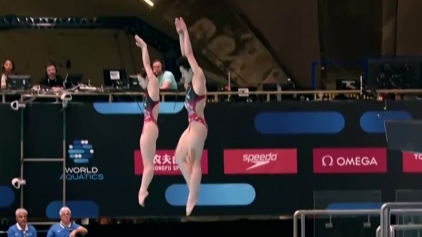 跳水世界杯蒙特利尔站落幕 中国队包揽9金