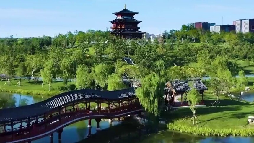 60秒看雄安｜跟着“雄马”看雄安新区地标建筑