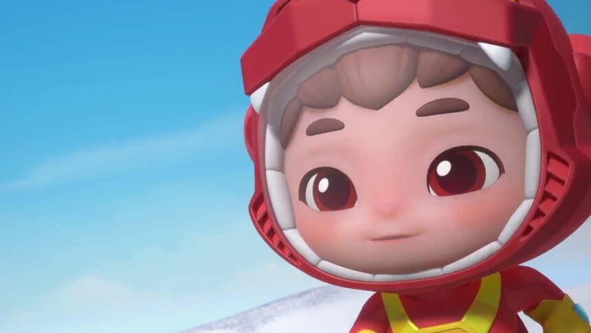 《百变校巴 第十六季 火星大冒险》最新花絮：校巴卟卟阻挡雪崩好酷
