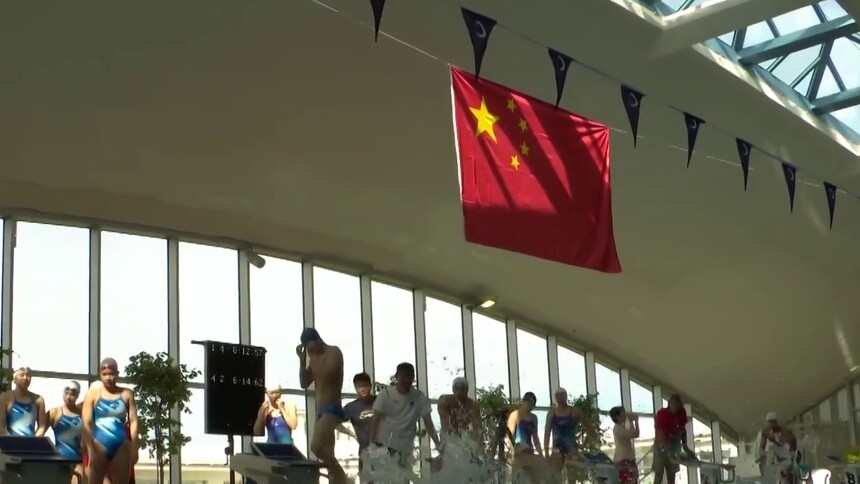 巴黎奥运开幕倒计时 中国体育代表团有多支队伍在多维尔训练