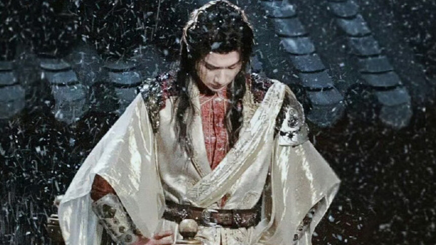 李宏毅《揽流光三千》雪景路透 翩翩公子气质清冷贵气