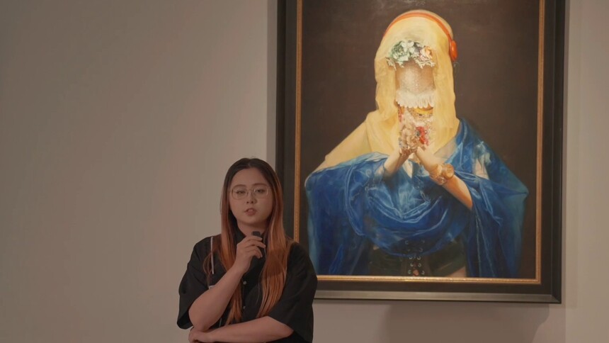 秀我中国｜油画《祷》作者安琪：这是一份特殊的毕业礼物