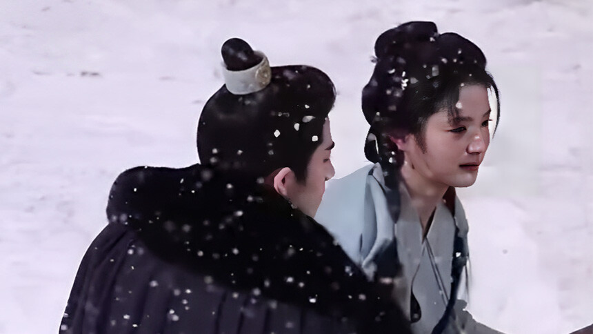 王星越徐若晗《红尘四合》路透 雪地相依氛围感十足