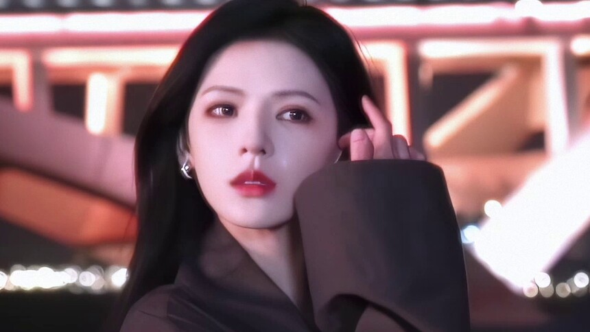 张予曦深情眼港风氛围