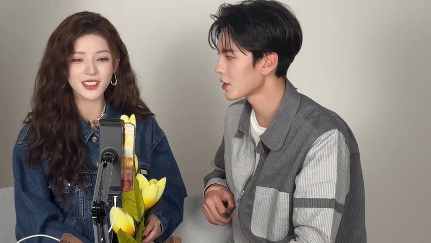 张笑安导演直播现场导戏！张予曦毕雯珺害羞爆炸