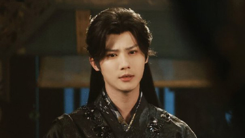 郑业成《在你眉梢种红豆》角色造型路透 古装精致气质清冷