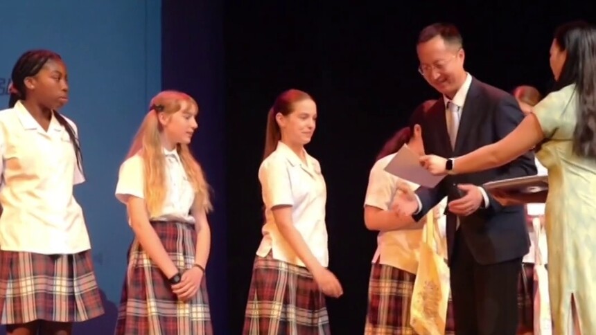 新西兰南岛举行中文学习颁奖典礼