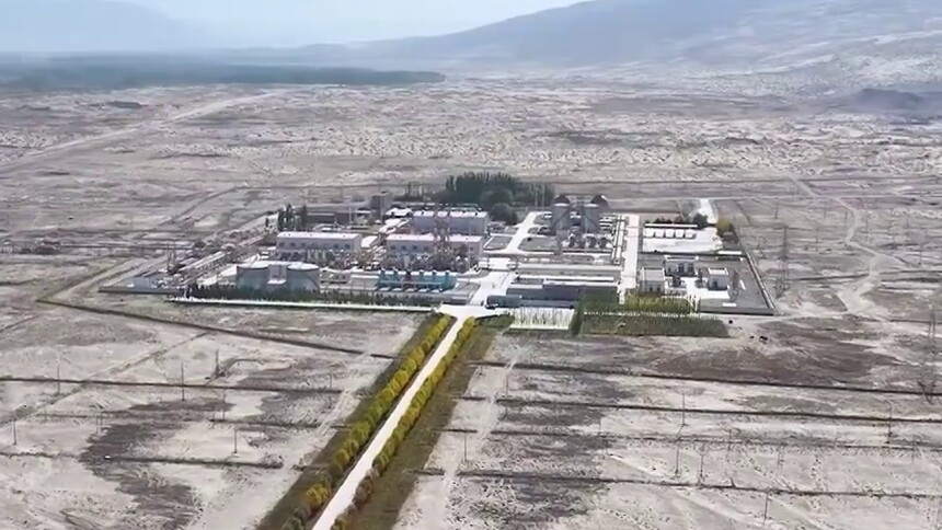 塔里木油田柯克亚储气库开阀采气