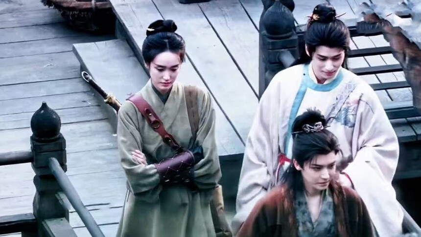 侯明昊张文昕徐振轩《碧血蝉》同框 江湖侠气阵势强