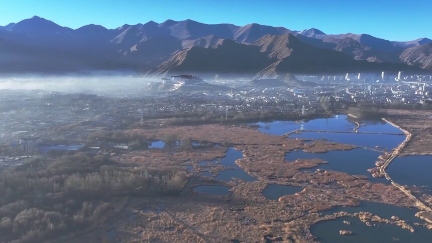 西藏：拉鲁湿地获“世界海拔最高的城市天然湿地”世界纪录认证