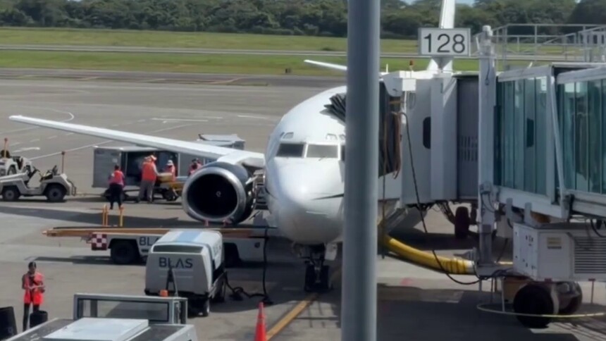 一线Vlog｜美国称委空域被视为关闭后 记者亲历飞抵加拉加斯全程