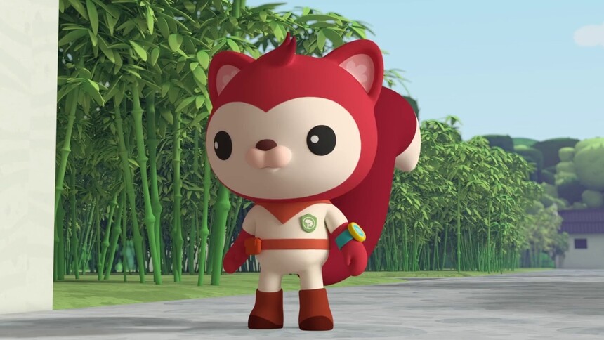 古城里的大怪兽？花仔很乐意帮助呱唧一起寻找